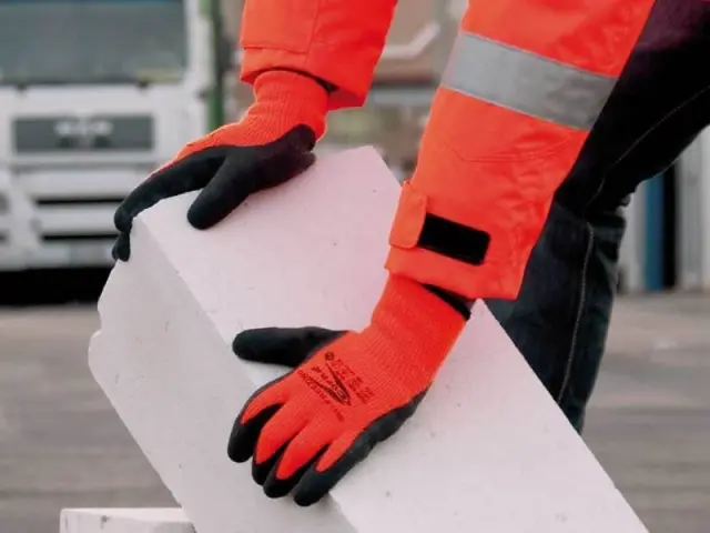 Γάντια Ψύχους Cofra Freezing Pro fluorescent orange/black 3