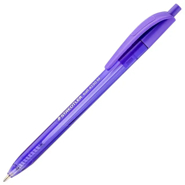 Staedtler Ball 4230 Στυλο Διαρκείας, M Μωβ Μελάνι