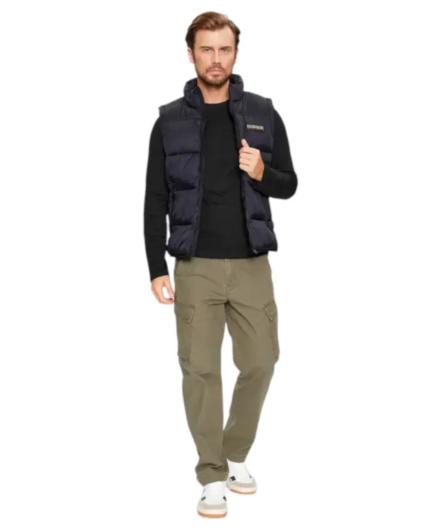 Napapijri - Ανδρική Μακρυμάνικη Μπλούζα Salis Jersey Long Sleeve NP0A4HN7-041 Μαύρο - S 3