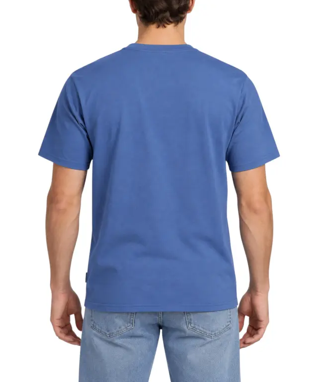 Converse - Ανδρικό T‑shirt Chuck Taylor All Star Patch Relaxed Fit CVM5T459-415 Μπλε - XS 3