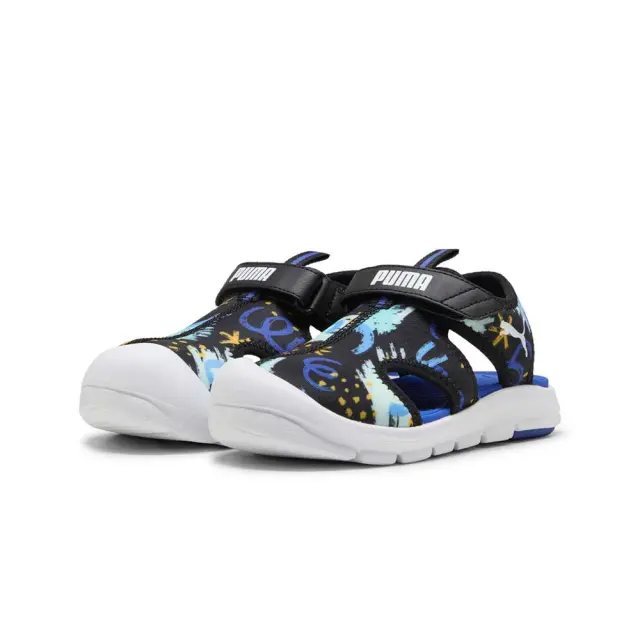 Puma Unisex Fun Racer Allover Print Sandal (PS) Μαύρο 401693-01 (Puma) 3