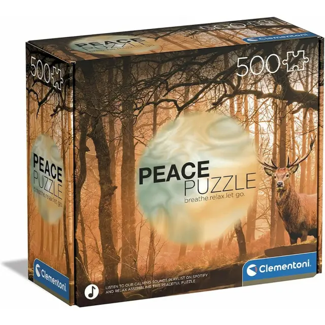 Clementoni®Peace Puzzles Rustling Silence 500Pcs
