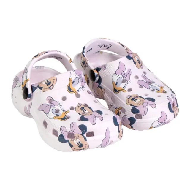 Disney Minnie Παντόφλες Παιδικές τύπου clog Ροζ