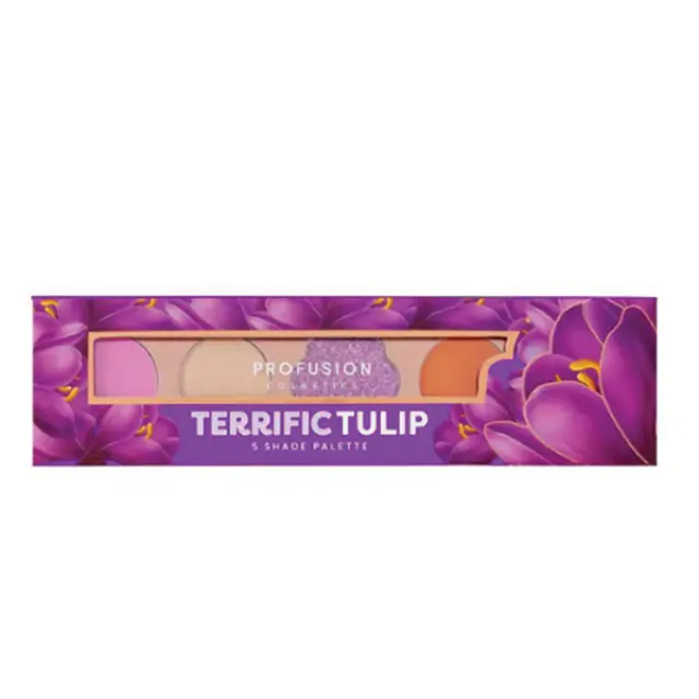 Profusion Παλέτα Σκιών 5 Αποχρώσεις | Απόχρωση Terrific Tulip