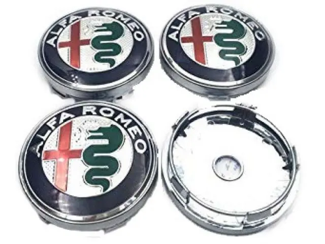Καπάκια ζάντας ALFA ROMEO 6cm 4τμχ ΟΕΜ 2