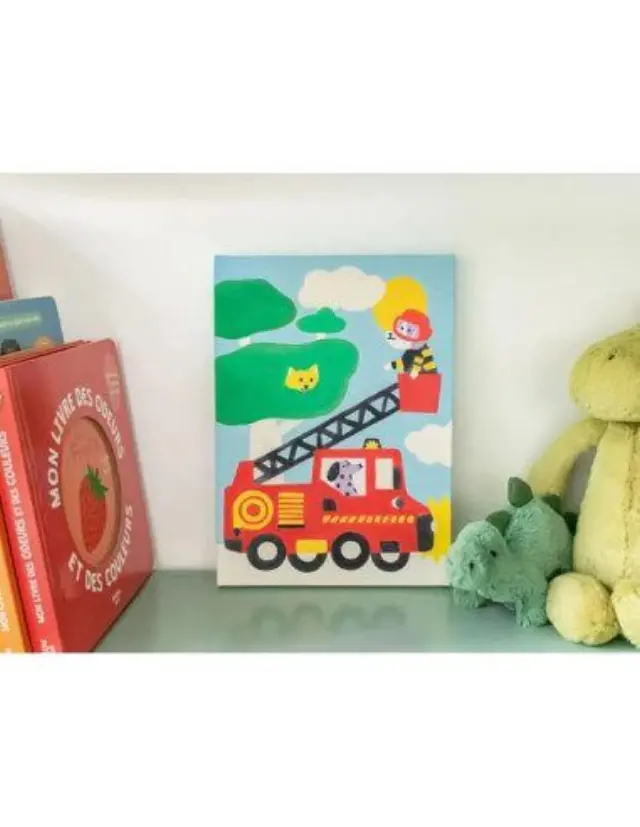 La Petite® Paint my Number Kit Ζωγραφικής με Αριθμούς- Wouf 2