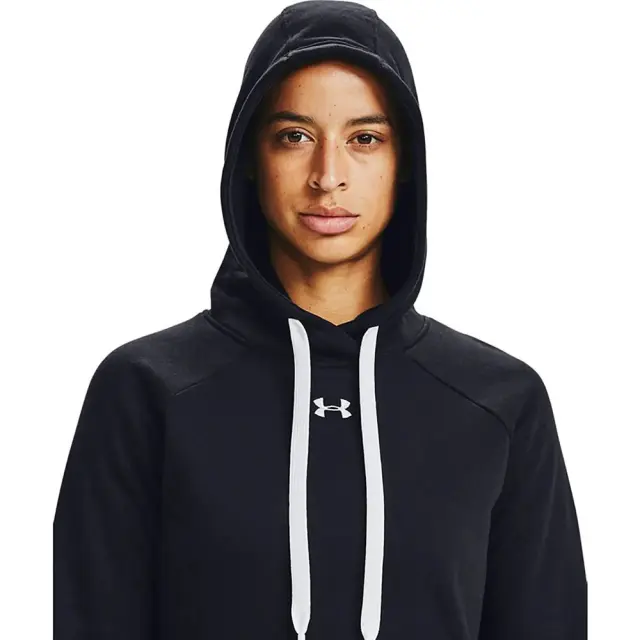 Under Armour Rival Fleece Hoodie (1356317-001) - Μαύρο 3