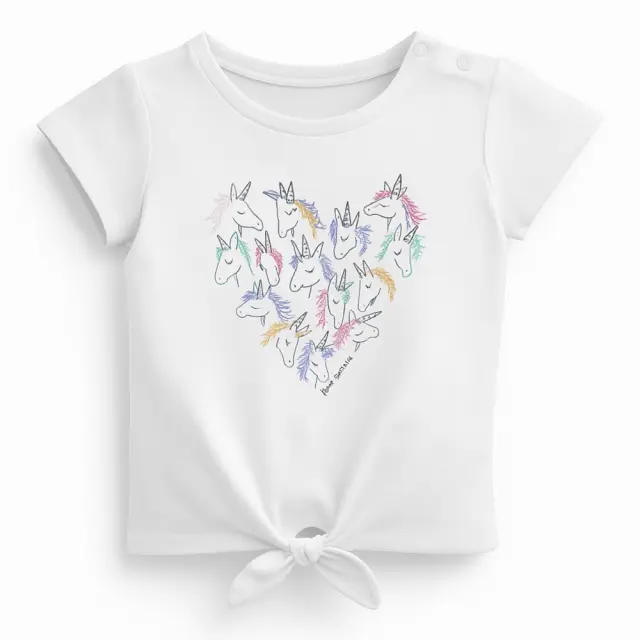 T-shirt Μπλουζάκι Hello Uniqshine Venere White 8010636 - 12 M (80cm)