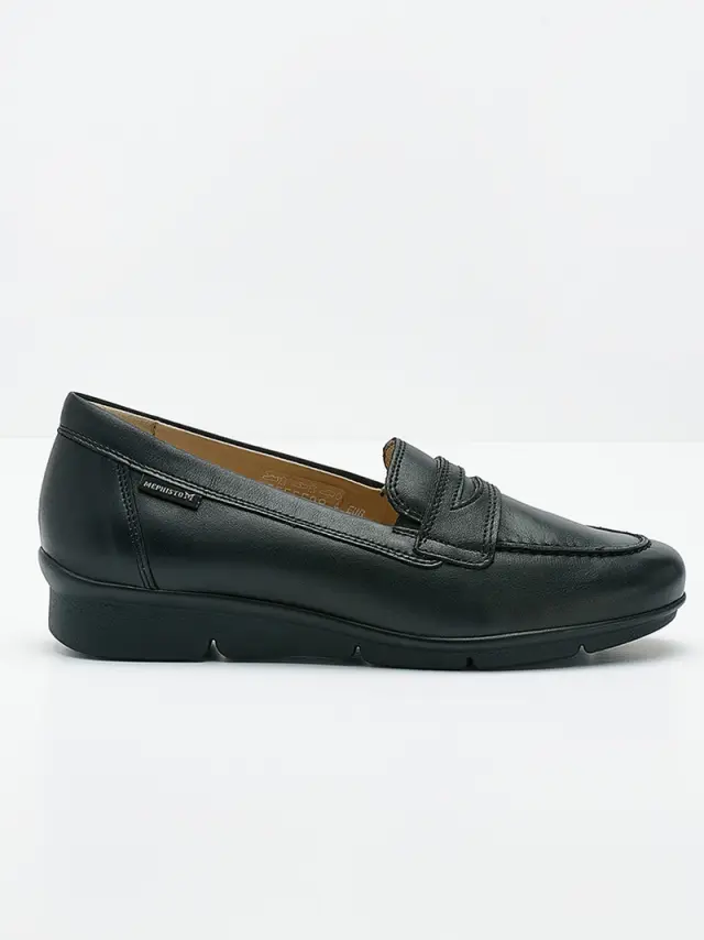 Mephisto Μοκασίνια-Loafers Γυναικείο δέρμα Μαύρο MEP/DIVA N/BLACK 3