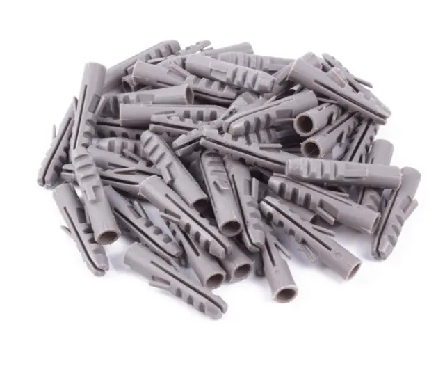 Wallplugs 8 mm nylon 50 pieces