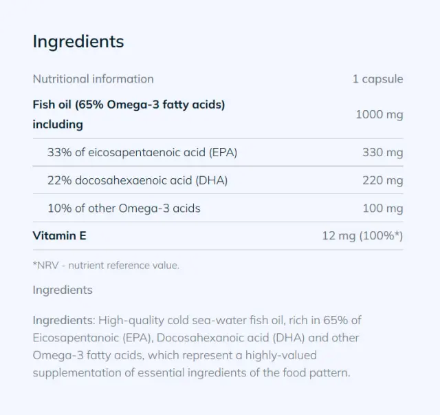 Olimp Labs Gold Omega 3 2