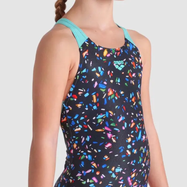 Arena Girl's Confetti Swimsuit Μαύρο 009089-550 (Arena) 2