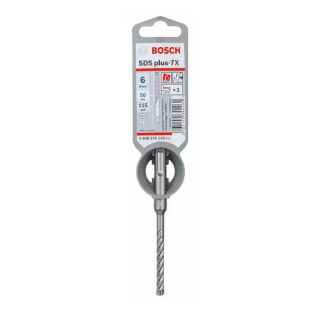Τρυπάνι Πιστολέτου SDS PLUS-7X BOSCH 5x100x165mm