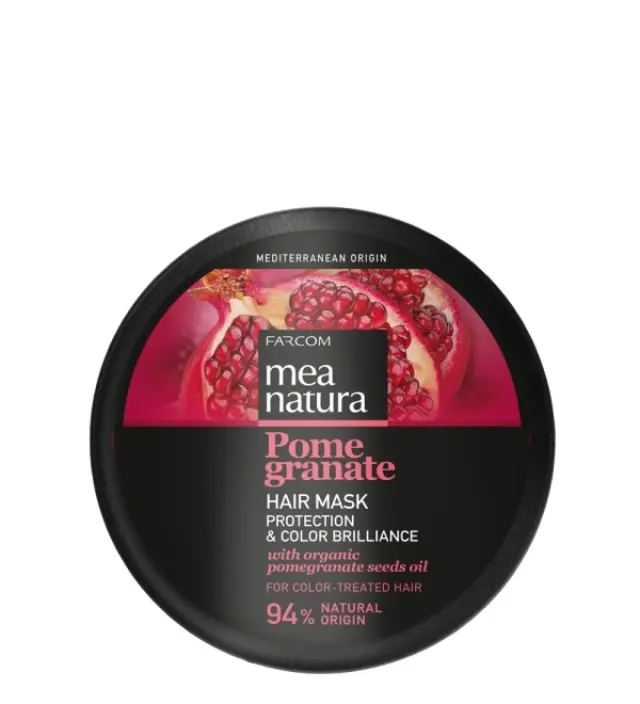 Farcom Mea Natura Pomegranate Μάσκα Μαλλιών Λάμψη στο Χρώμα & Προστασία Νεότητας 250ml 3