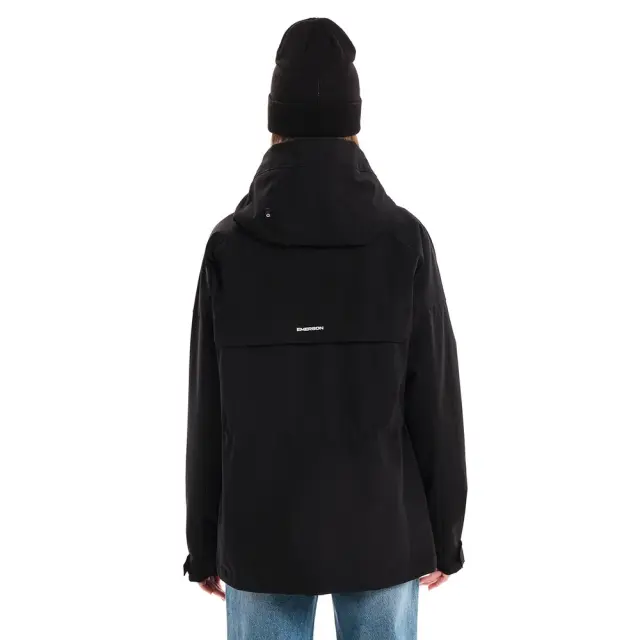 Emerson Women's Hooded Jacket (242.EW10.03-Black) - Μαύρο 3