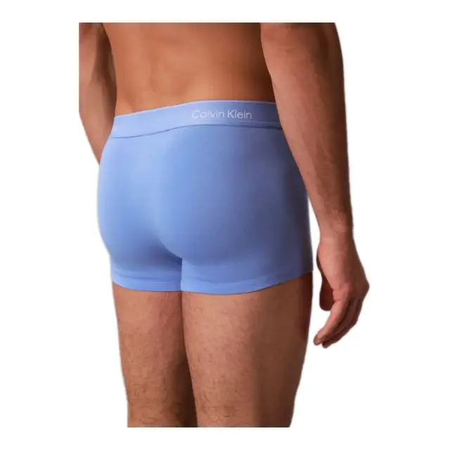 Calvin Klein Ανδρικό Boxer Icon Cotton Stretch - Τριπλό Πακέτο, Χρώμα Black-Glacier-Blue Bell - XL 3
