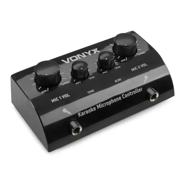VONYX AV430B καραόκε MICROPHONE CONTROLLER ΜΑΥΡΟ