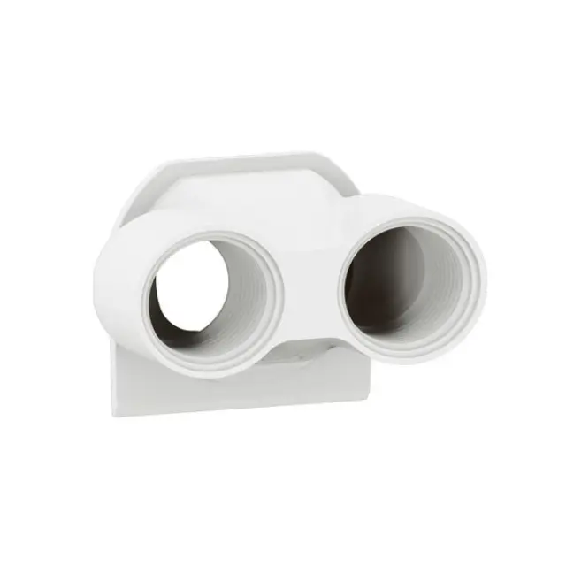 Cable gland Plexo 2-entries ISO20 white