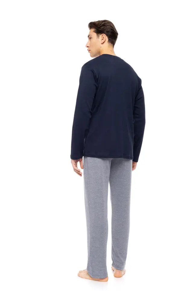 W-M768 - Type - PYJAMA JACQUARD MOSAIC DENIM 3