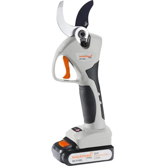 Nakayama Pro EC1400 - Ψαλίδι Κλάδου Μπαταρίας 21V, Brushless, Διπλή Κοπή 0-30mm/0-40mm, 970gr (053088)