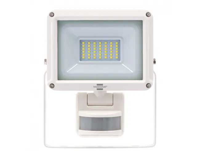 Προβολέας LED Brennenstuhl JARO 3060WP 1171260242 με ανιχνευτή κίνησης, ισχύ 20W, 2300 Lumen, IP65 και διαστάσεις 15x5x18.3cm - White1171260242 3
