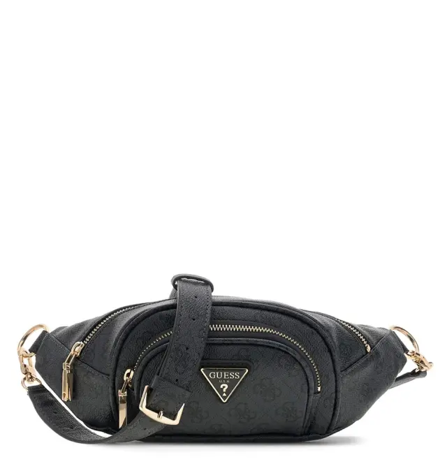 Τσαντάκι Μέσης GUESS Latona Belt Bag TWHB9211080 Ανθρακί