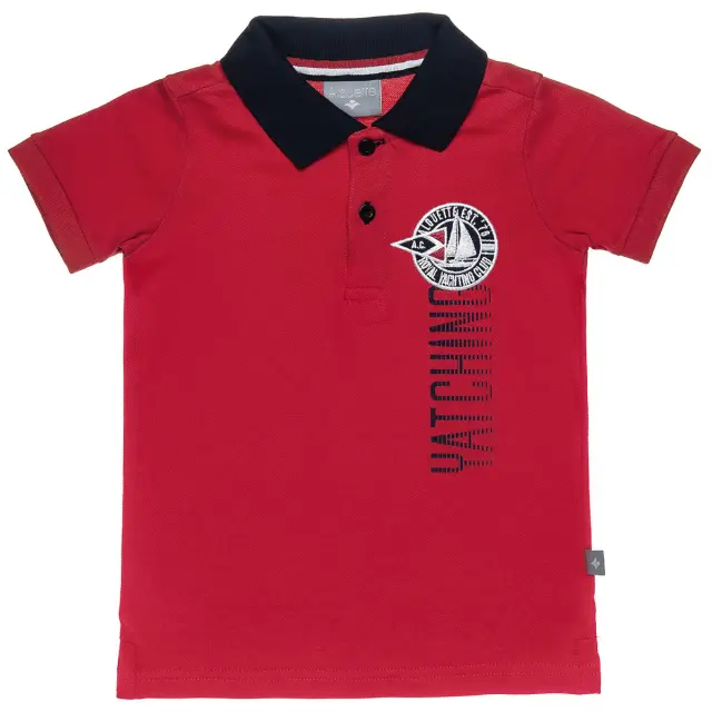 Μπλούζα polo με κέντημα