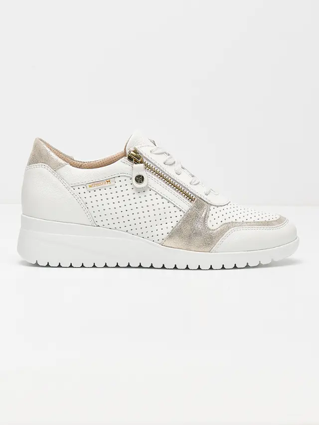 Mephisto Sneakers Γυναικείο δέρμα Άσπρο MEP/IASMINA WHITE 3