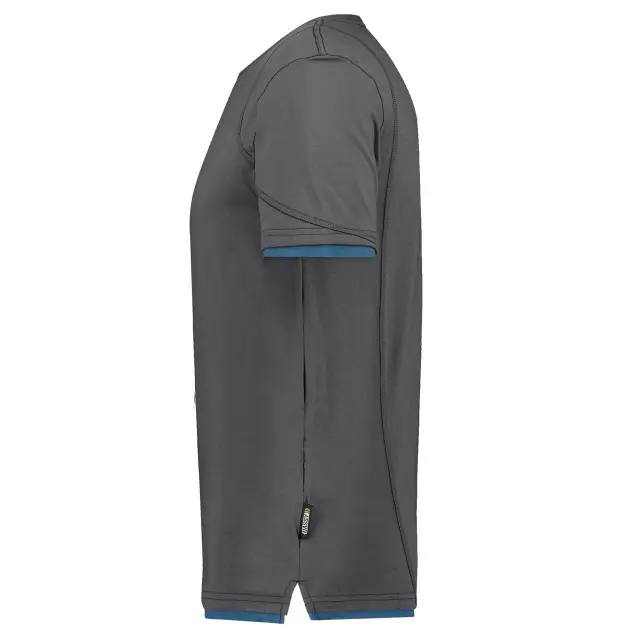 Μπλουζάκι T-Shirt Dassy Kinetic anthracite grey/azure blue 3