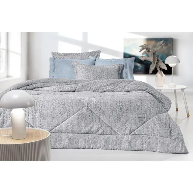 Πάπλωμα King Size Guy Laroche Surreal Silver 260x240