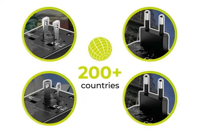 Mobile Origin GaN 35W Travel Adapter PW4 EU/UK/US/AUS, 3x USB-C + 2x USB-A 2
