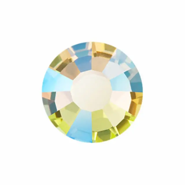 Preciosa VIVA 12 Jonquil AB SS34 Flat Back - 9τεμ