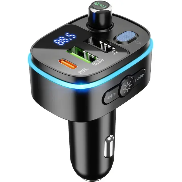 Hoco® FM Transmitter Αυτοκινήτου E62 με Bluetooth / USB