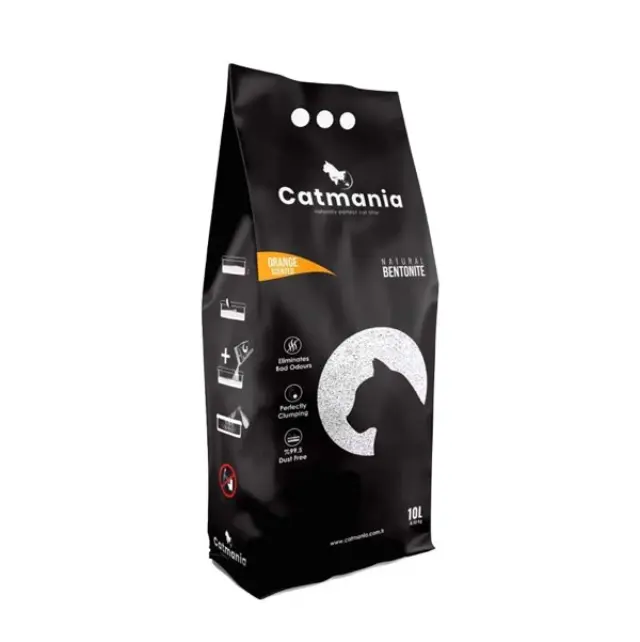 Catmania Άμμος Γάτας Clumping Πορτοκάλι 10lt