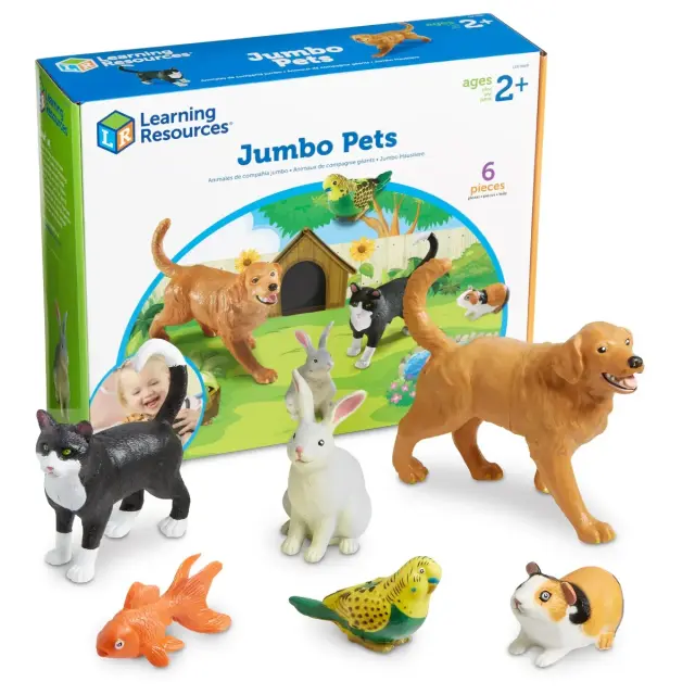 Learning Resources Εκπαιδευτικό Παιχνίδι Jumbo Pets για 2+ ετών LER 0688 2