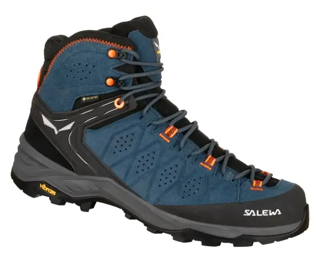 Salewa Ms Alp Trainer 2 Mid Gore-tex Blue Dark Denim Αδιάβροχο Μποτάκι Ορειβασίας - 46