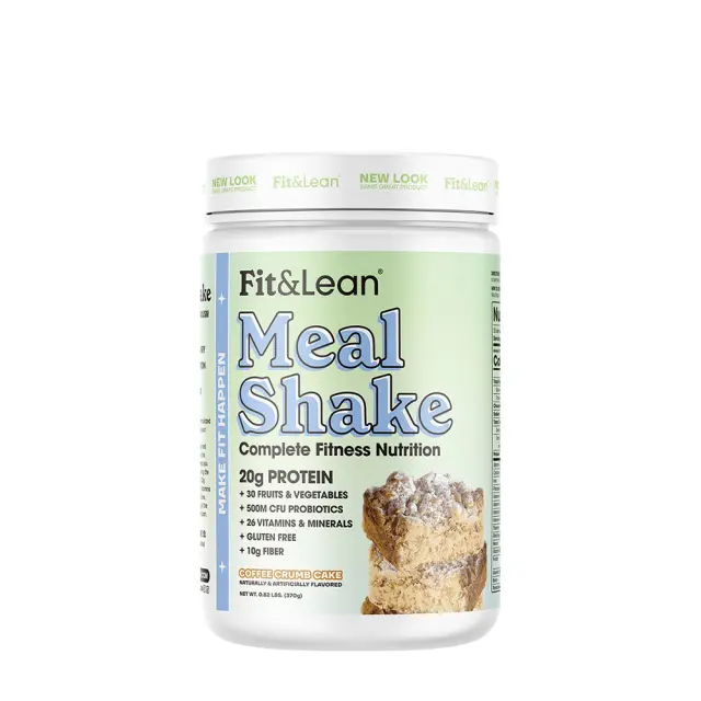 Fit & Lean Meal Shake Coffee Crumb Cake, 10 Servings