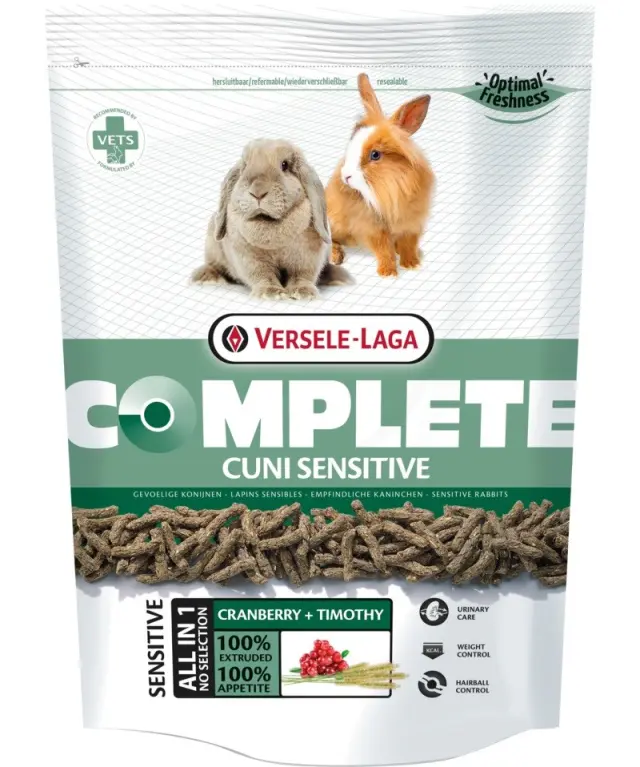 Versele Laga Πλήρης Τροφή Κουνελιού Cuni Sensitive 1.75kg Μονόχρωμο