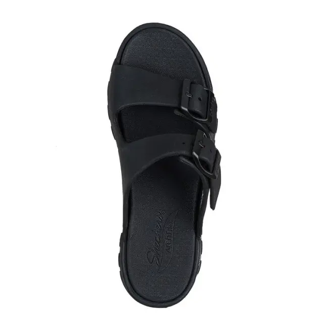 Γυναικείες Ανατομικές Παντόφλες Skechers Desire 111304/BLK Μαύρες Μαύρο - 40 3
