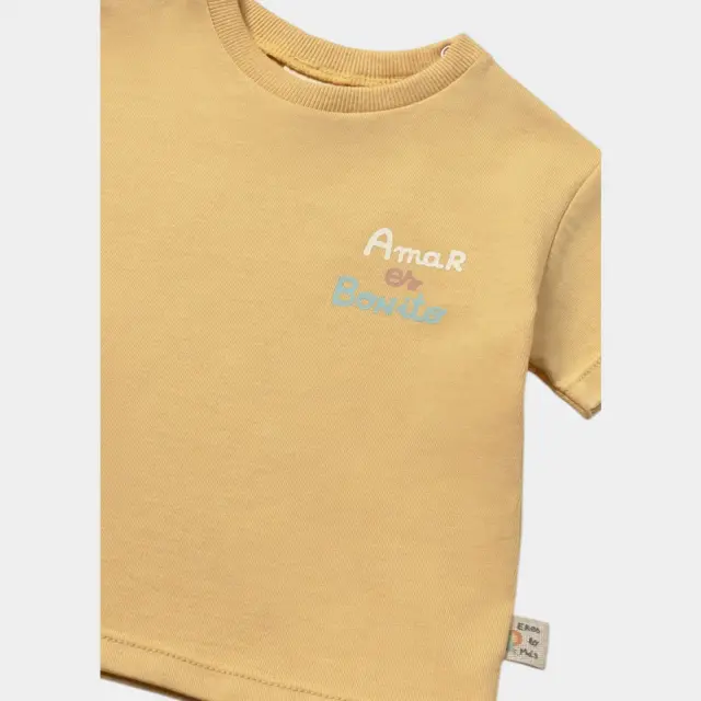 Mayoral Μπλούζα Κοντομάνικη Μέλι Unisex 3