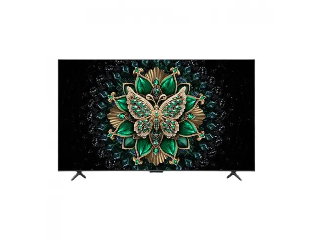 Smart TV 75'' TCL 75C6K Premium QD-MiniLED - Ανάλυση 4K UHD (3840 x 2160) - AI - Dolby Atmos - HDR10+ - Δέκτες DVB-T/T2, DVB-C, DVB-S/S2 - HDMI, Wi-Fi, Bluetooth 75C6K 2