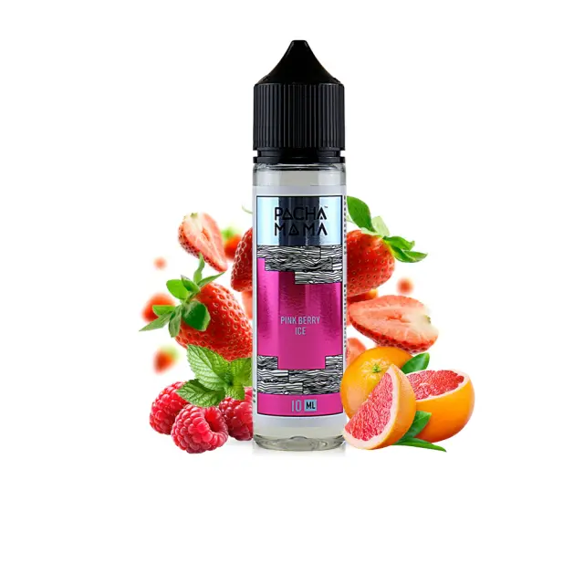 Pacha Mama Pink Berry Ice 10ml (60ml) - Charlie's Chalk Dust Flavorshots