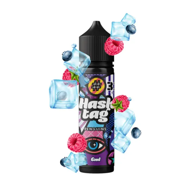 Penguins Ice 6ml (60ml) - Hashtag Flavorshots