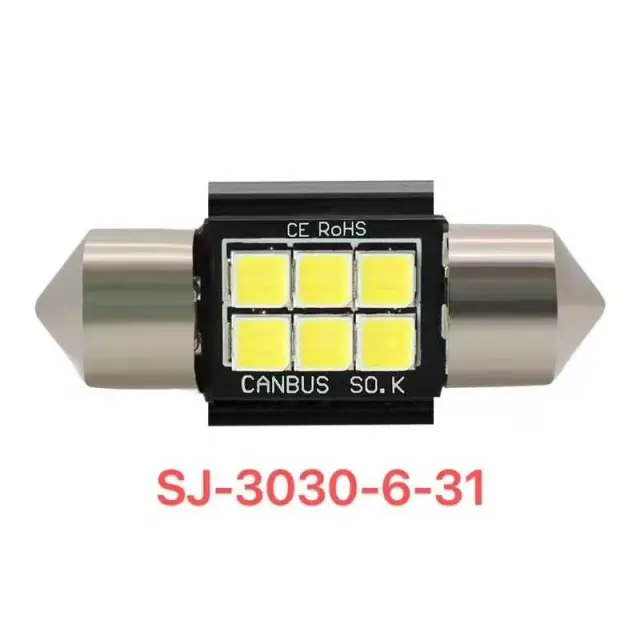 Λαμπτήρας LED - 3030-6-31 - Canbus - 2pcs - 674094 2