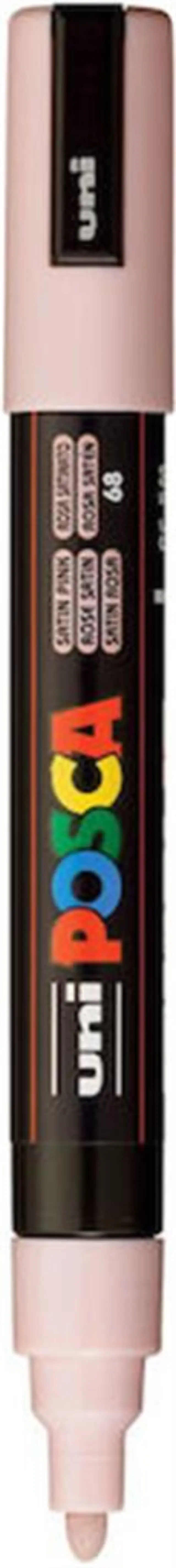 Μαρκαδόρος Posca Uni Μεσαίο Satin Pink 2.5mm / PC-5M-Satin Pink (Uni)