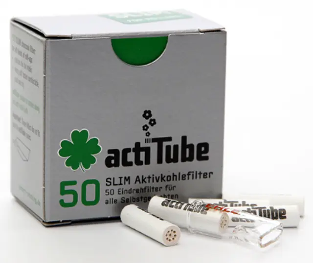 Ανταλλακτικό Φίλτρο actiTube Slim 50 Ενεργού Ανθρακα 7mm