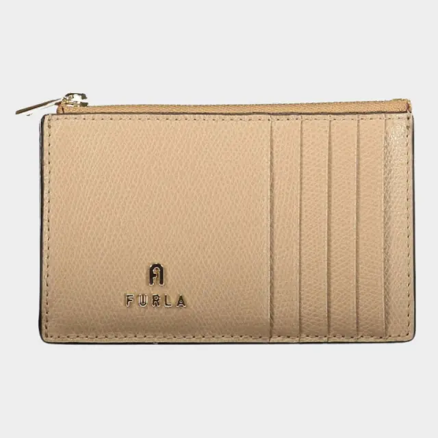 Furla - Γυναικείο Δερμάτινο Πορτοφόλι Camelia Card Case M WP00310-ARE000-1257S Μπεζ