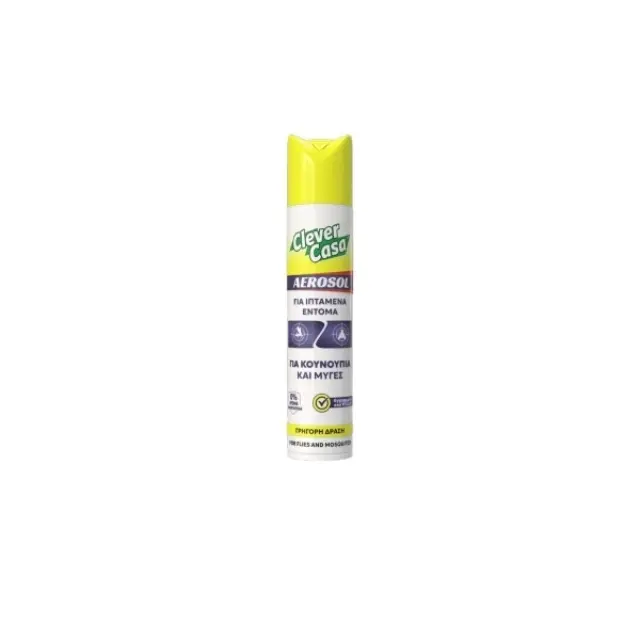 Clever Casa Aerosol Έντομοκτόνο για Ιπτάμενα Έντομα 300ml