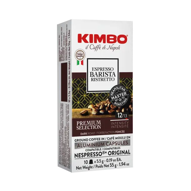 Kimbo Ristretto Αλουμινίου Κάψουλες Nespresso 10τμχ