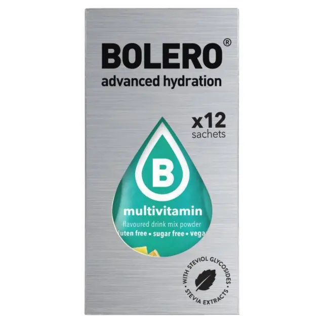 BOLERO Multivitamin - Χυμός σε σκόνη για 0,5L (Κουτί των 12) x 3gr 2